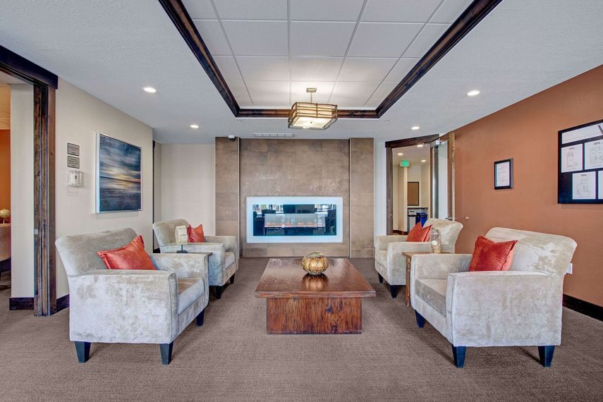 Lounge at Velo on the Boulevard in Salt Lake City, UT.