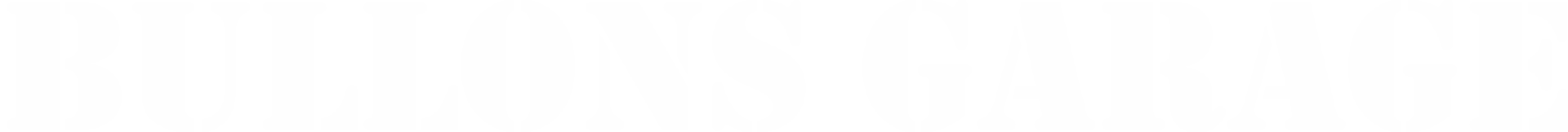 BULLONS GARAGE - logo