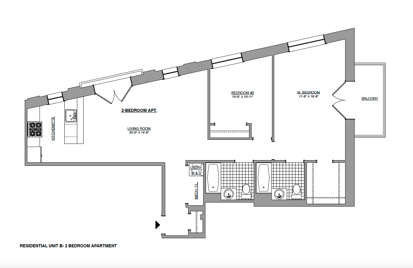 LAL Property Management Group 2 Bedroom Apartment