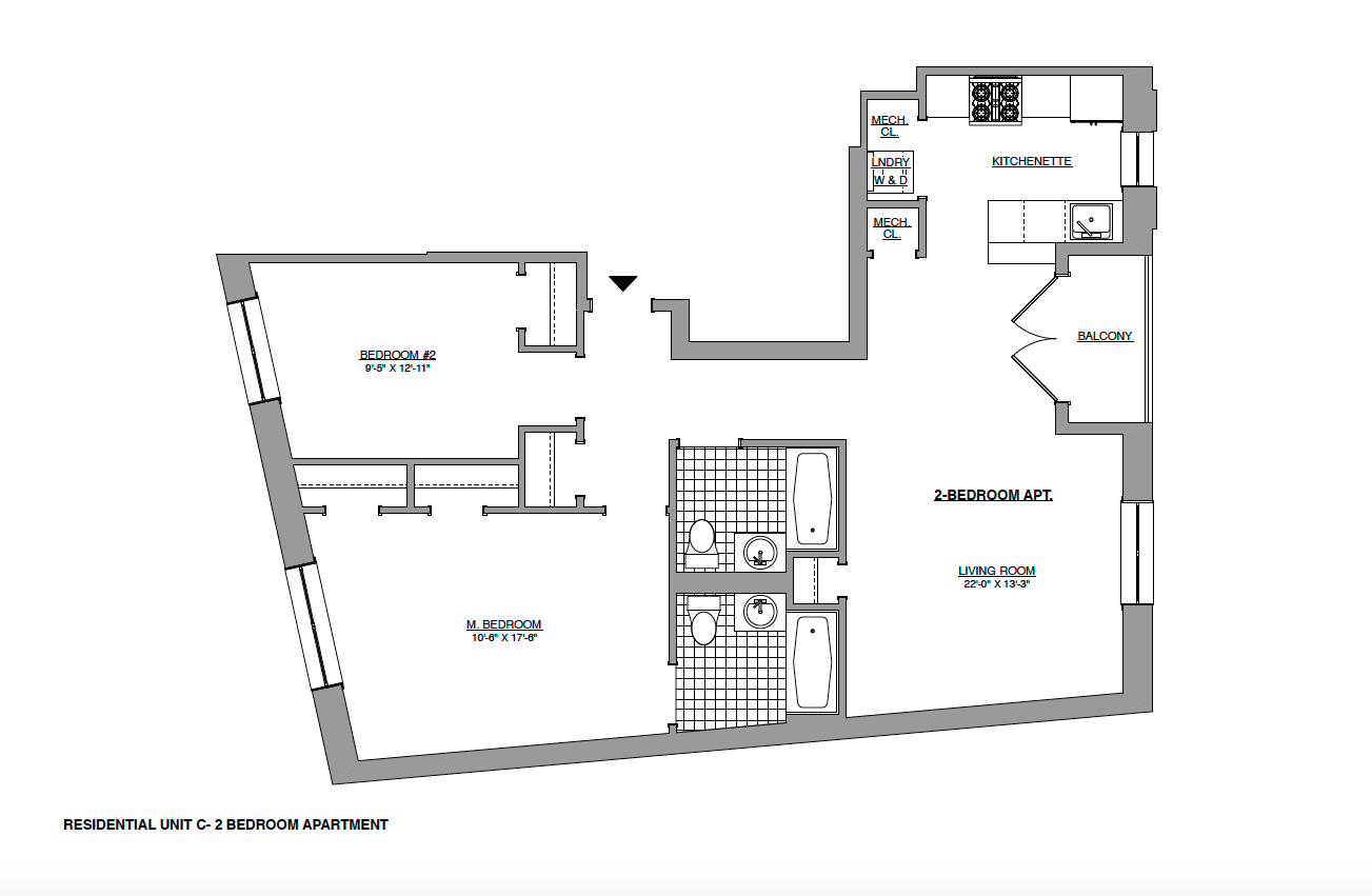 LAL Property Management Group 2 Bedroom Apartment