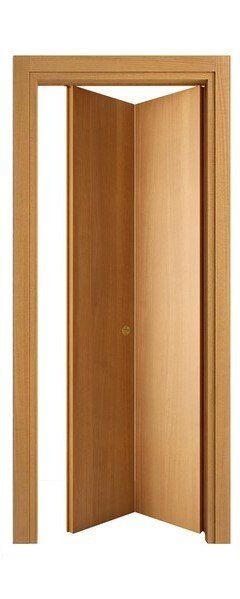 Porta a soffietto in legno