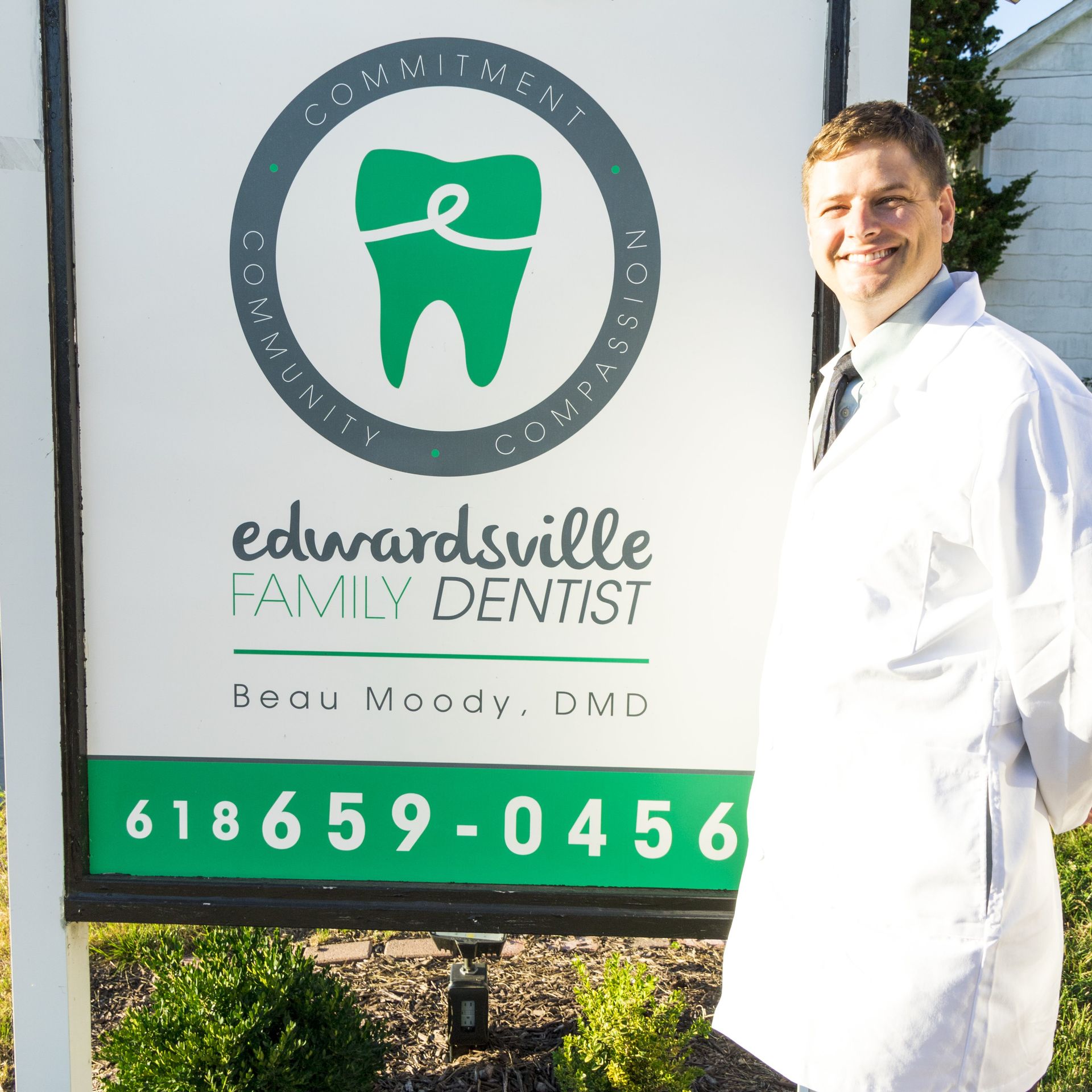Edwardsville Family Dentist located near Edwardsville, IL post office