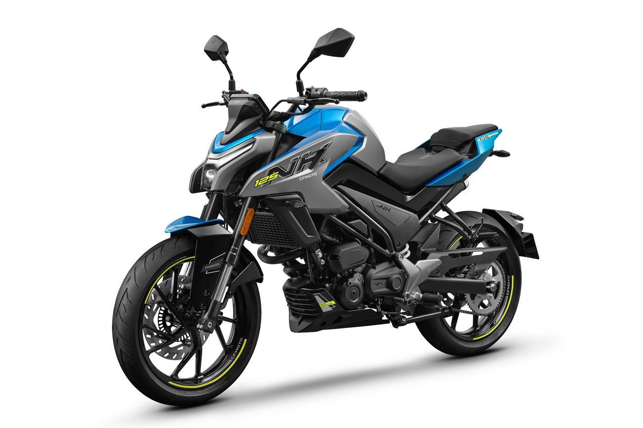 The CF Moto 125NK motorbike from DGMOTO Dumfries