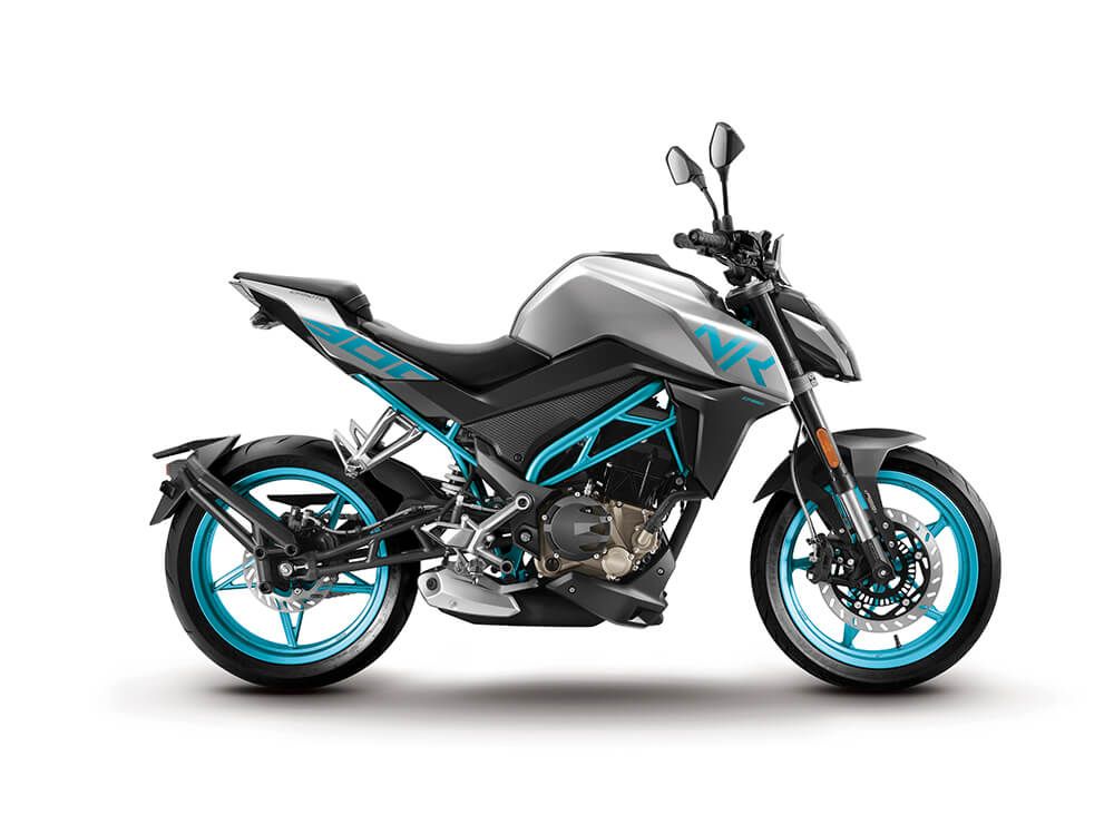 The 300NK in grey/cyan available from DGMOTO Dumfries