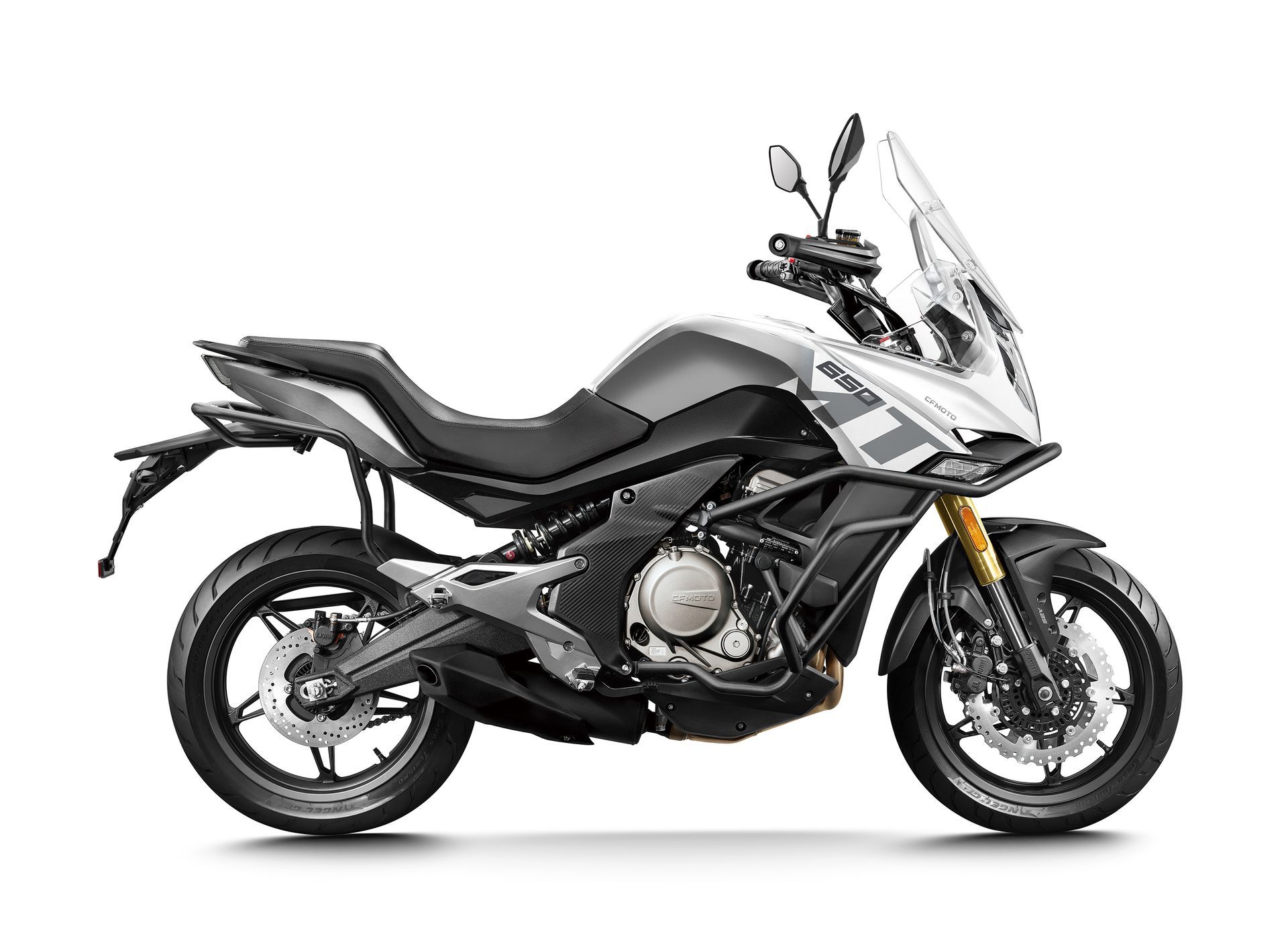 650MT in Nebula White The CF MOTO 650MT Motorbike from DGMOTO Dumfries quad bike dealers Dumfries