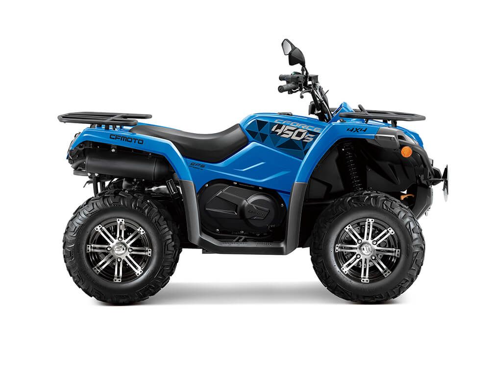 The CFORCE 450 EPS in Blue available from DGMOTO Dumfries