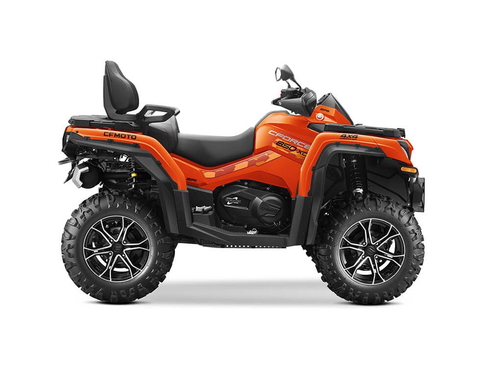 The CFORCE 850XC EPS in orange available from DGMOTO Dumfries