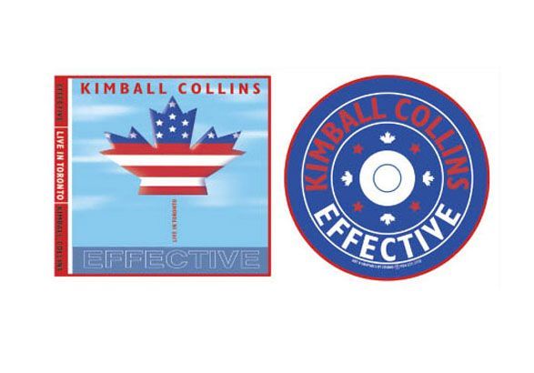 Kimball collins effective album cover and kimball collins effective sticker