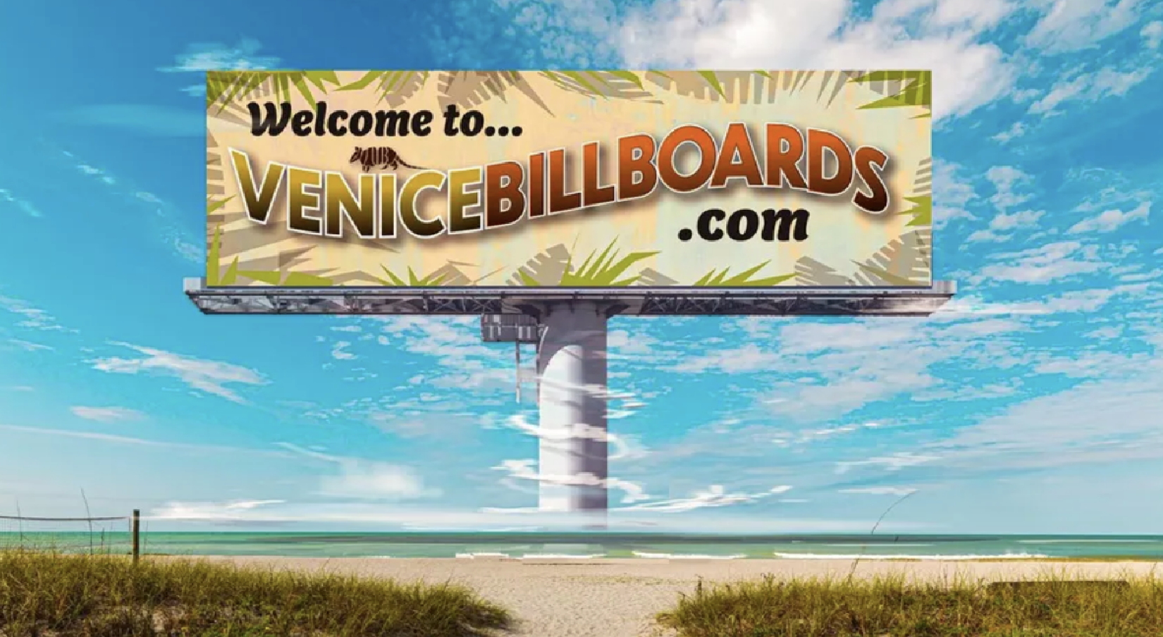 A billboard that says let us light us your life