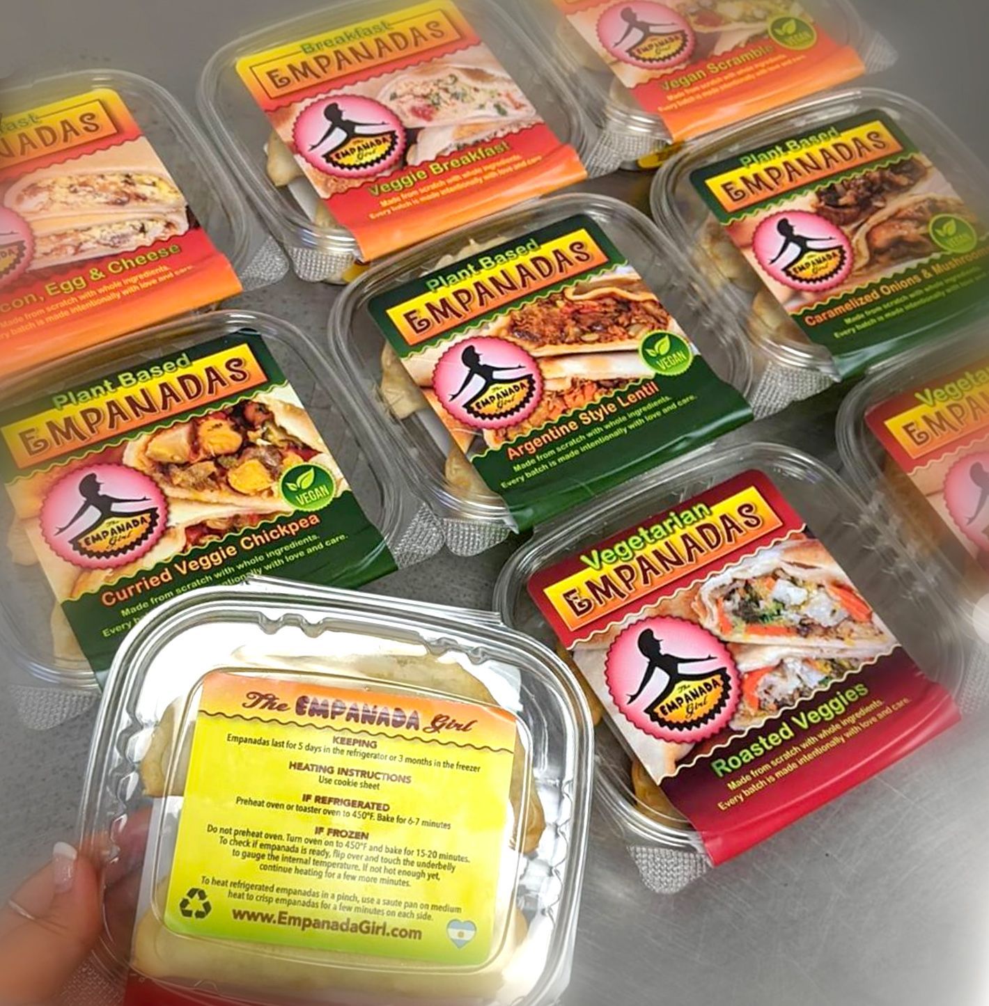 package of empanadas