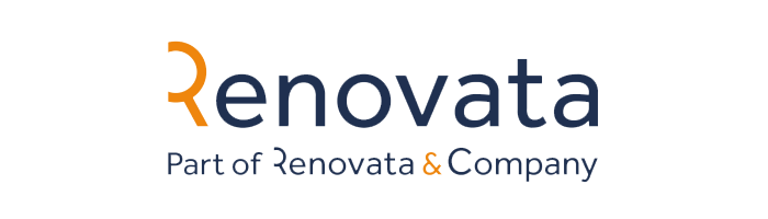 A logo for renovata part of renovata & company