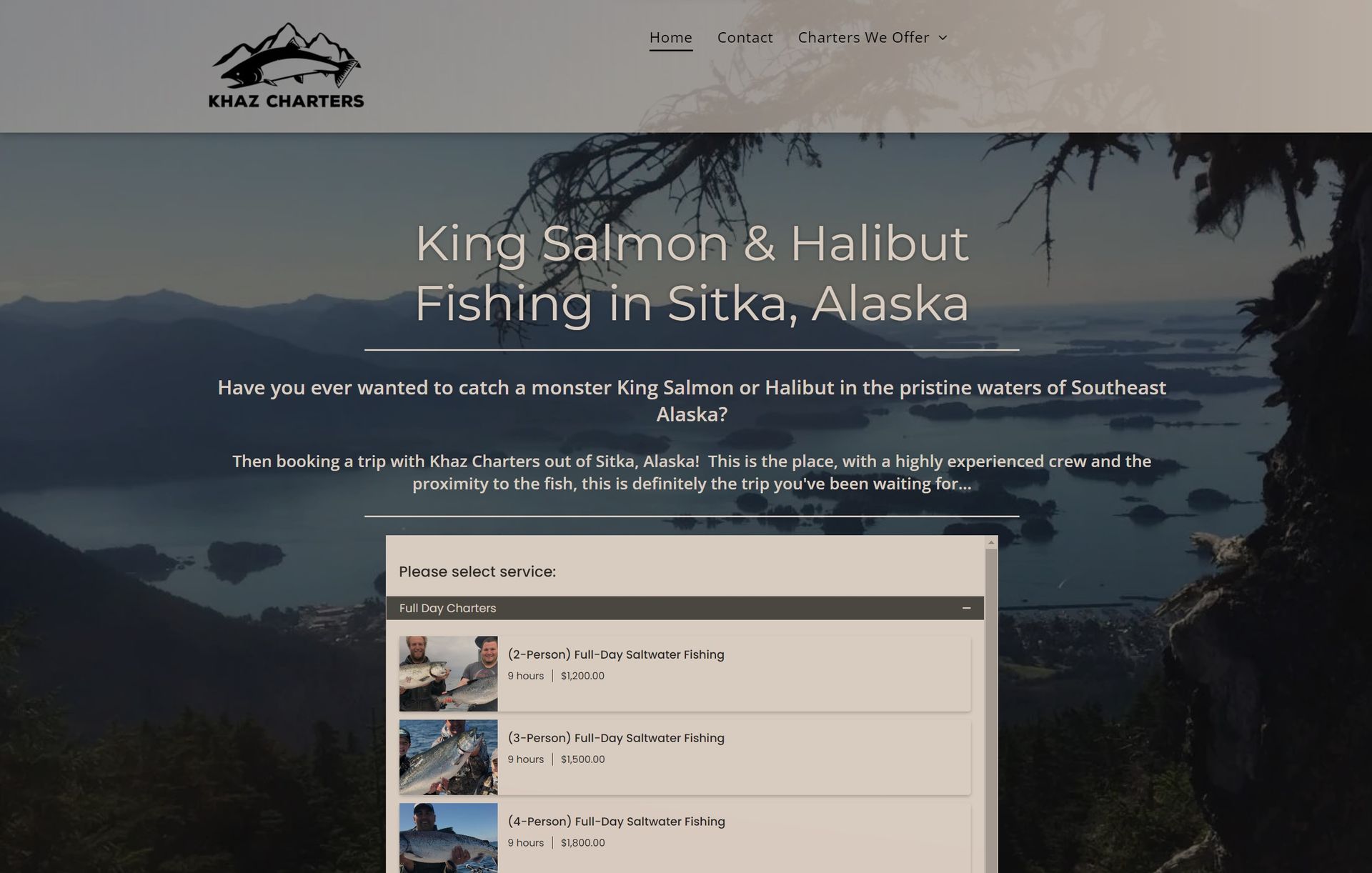Fishing Charter in Alaska