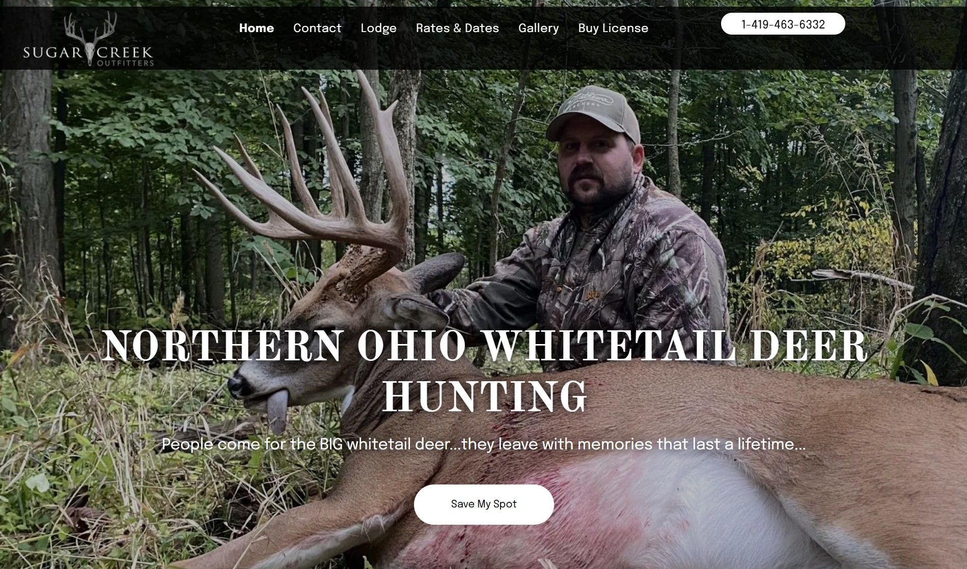 Deer Hunting Guide Website