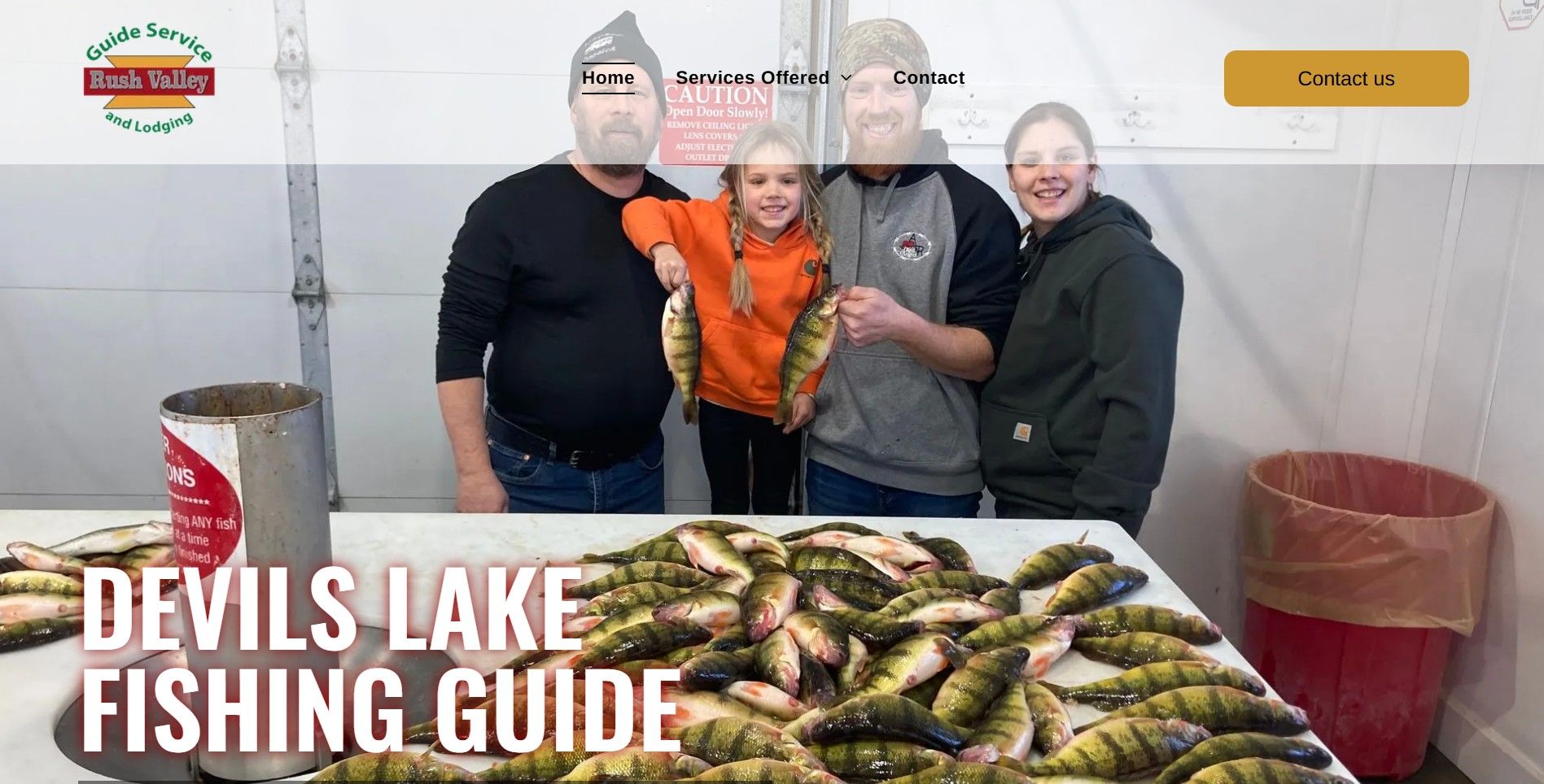 Devils Lake fishing guide