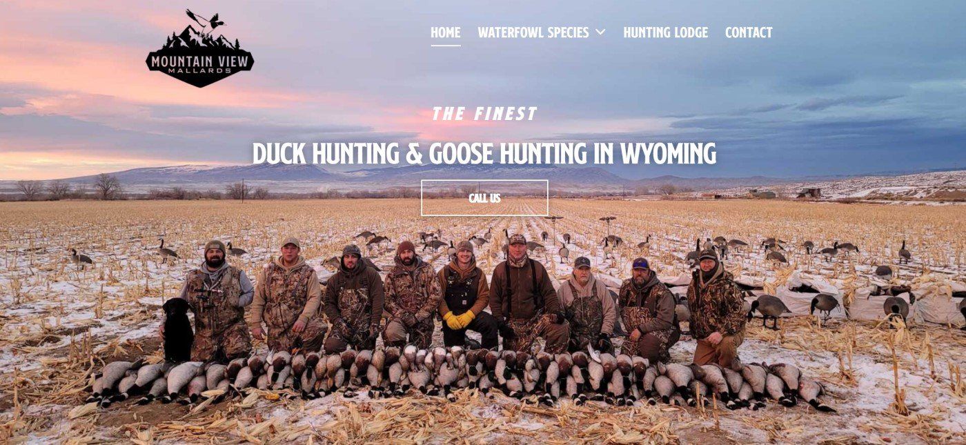 duck hunting guide Wyoming