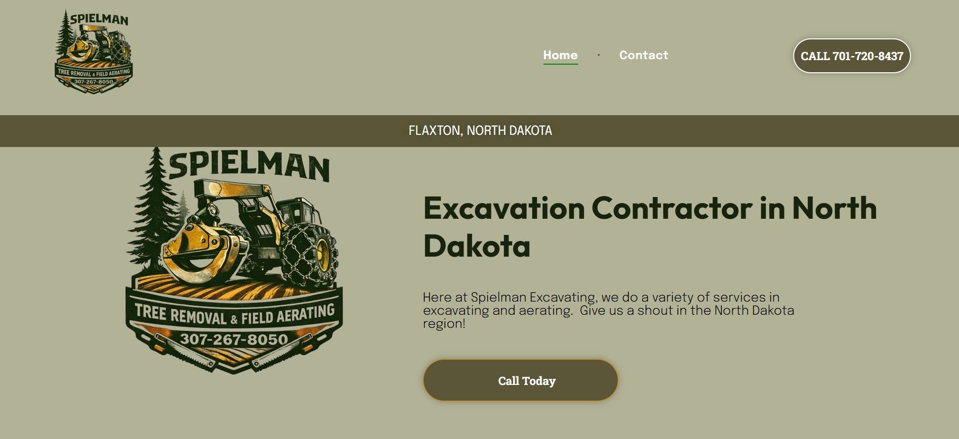 Excavating Service North Dakota