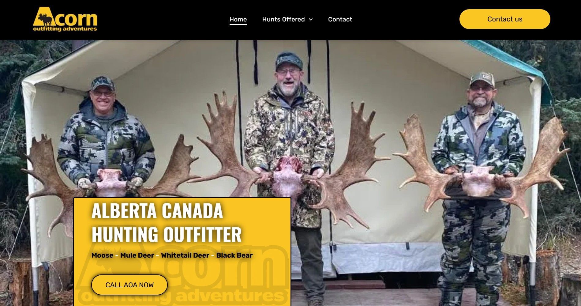 big game outfitter Canada