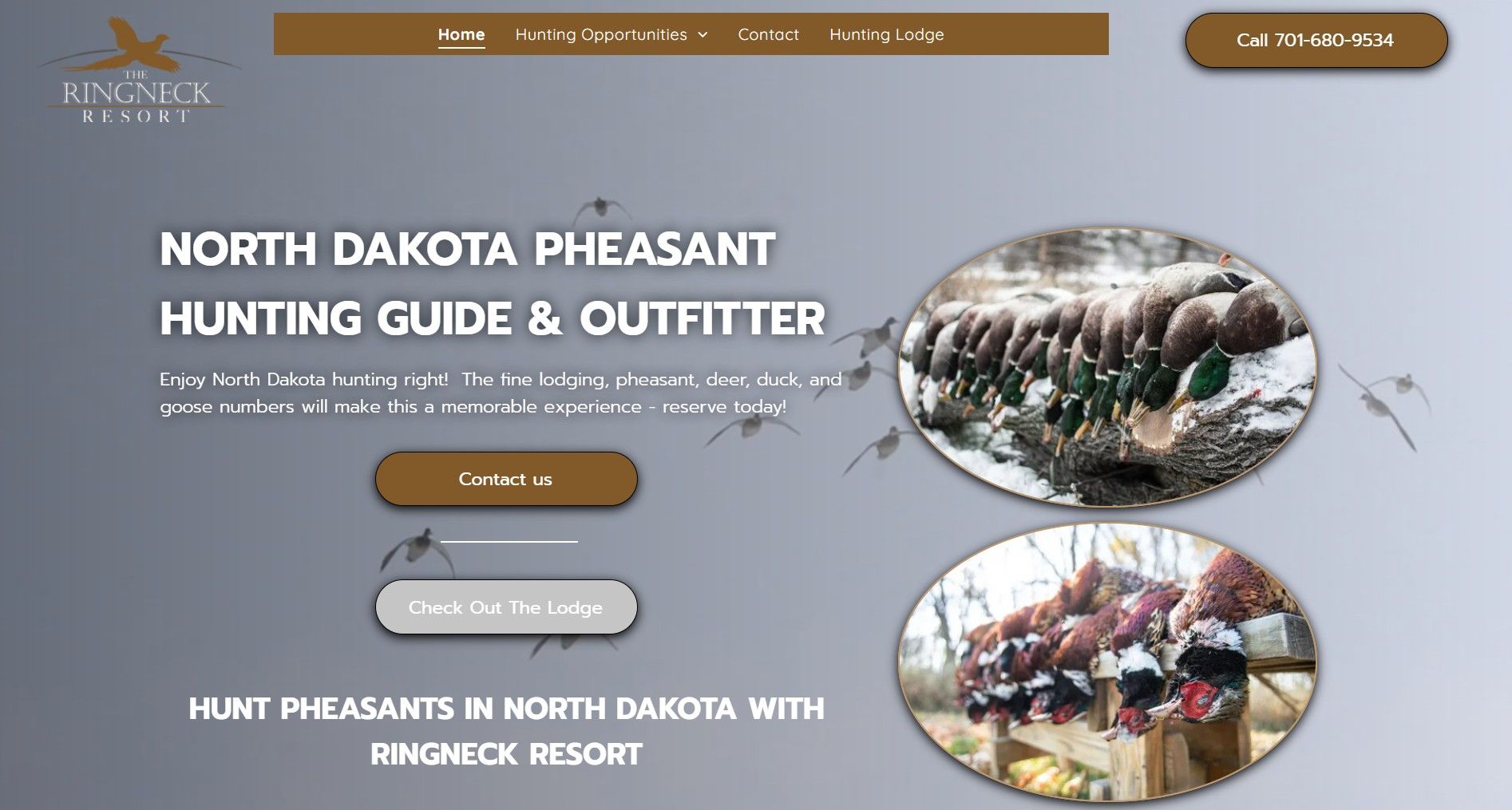 Hunting Outfitter Website Design Firm