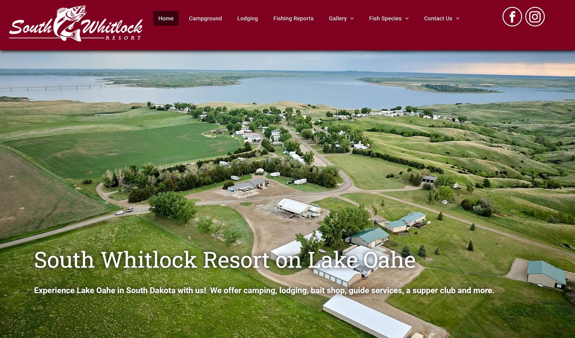 Resort Lake Oahe South Dakota