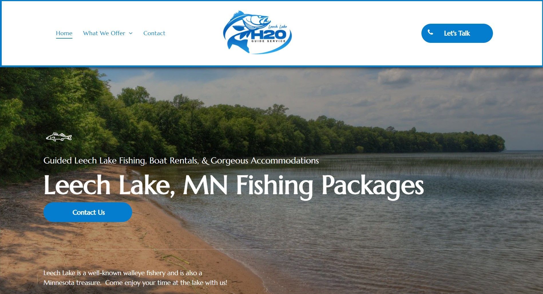 Leech Lake Fishing