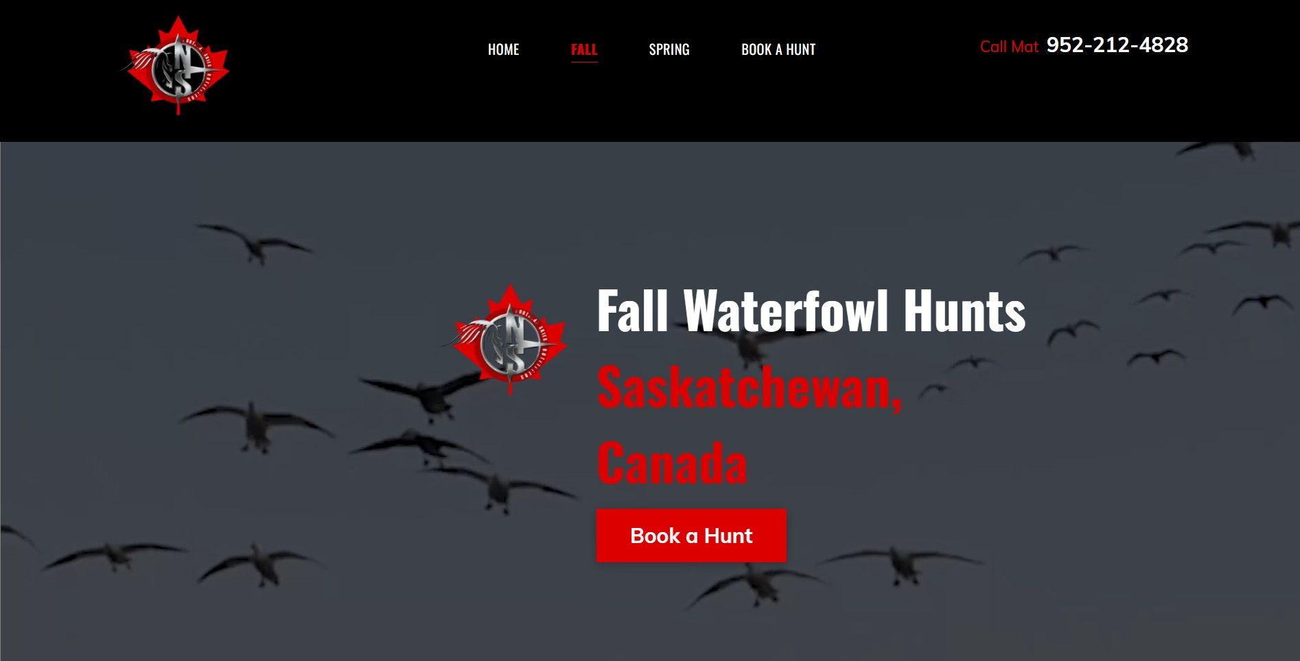 waterfowl guide online marketing