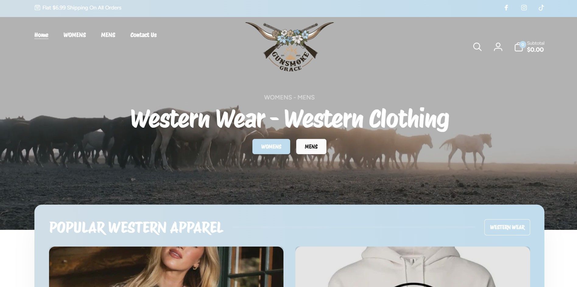 western wear clothing store online