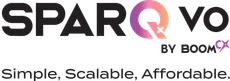 SPARQ VO logo by BOOMcx with the tagline "Simple, Scalable, Affordable."