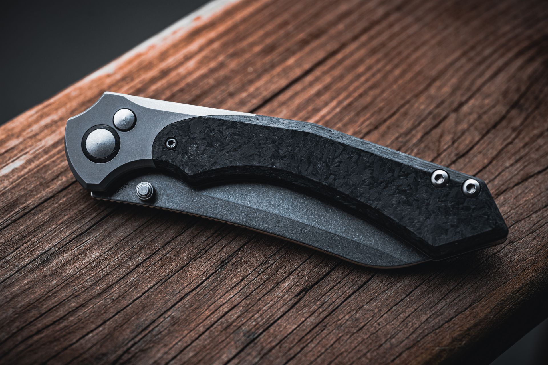 Kizer Comet denim micarta, Kizer Comet black micarta, Kizer Comet green micarta