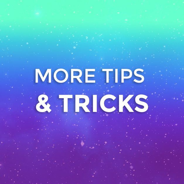 tips and tricks for artists and designers