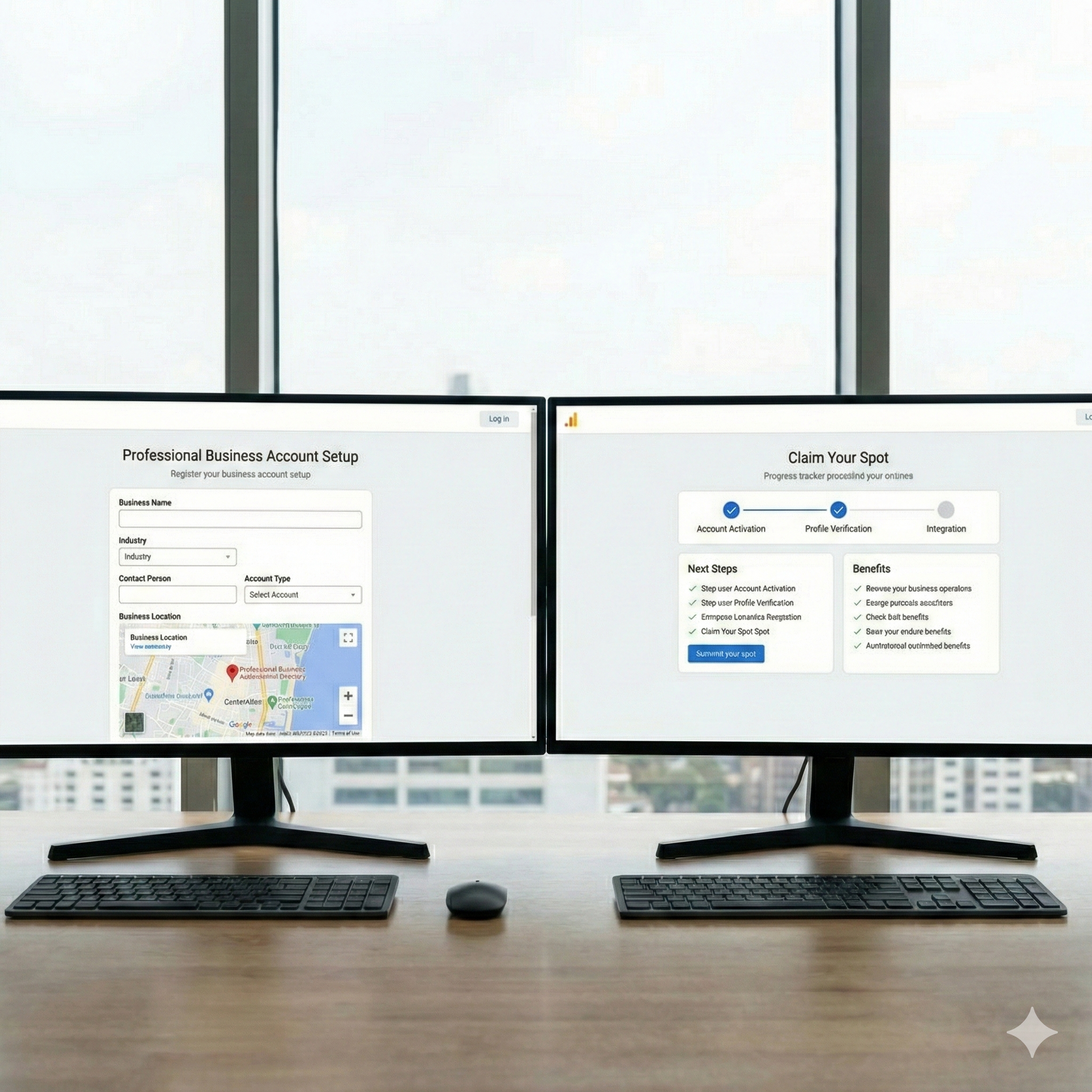 We set up and verify your official business profiles on Google, Meta, TikTok, and more to build instant trust.