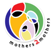 A colorful logo for mothers 2 mothers