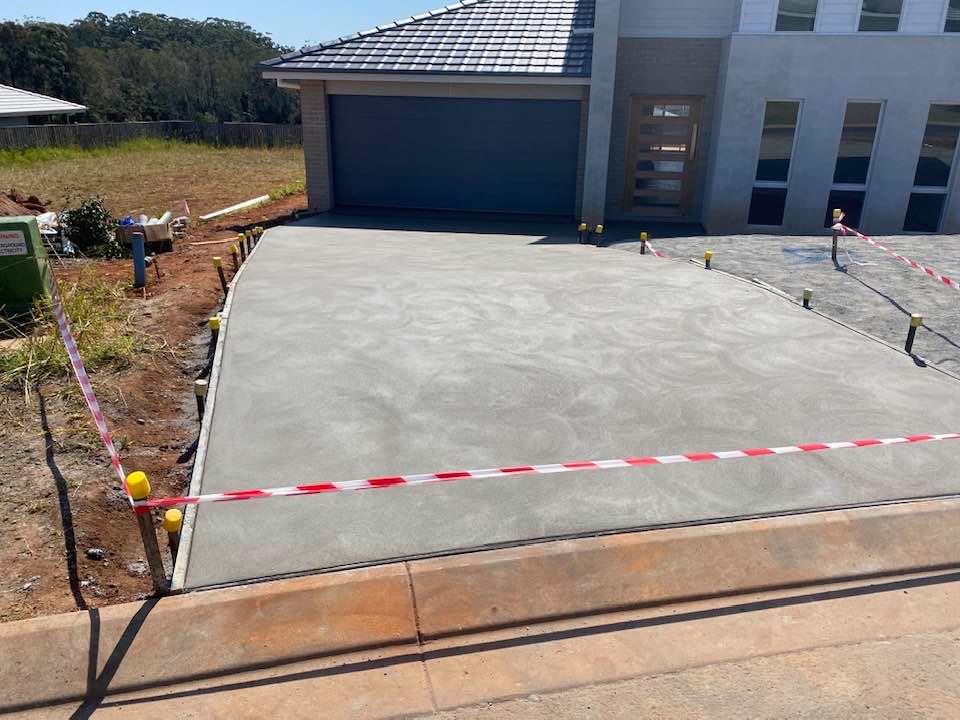 Sealed Concrete Driveway — Concreters in Port Macquarie, NSW