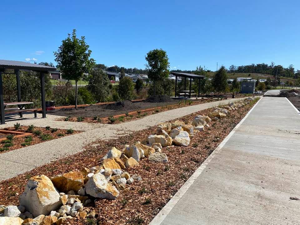 Sidewalk Concrete Floor Slab And Exposed Aggregate — Concreters in Port Macquarie, NSW