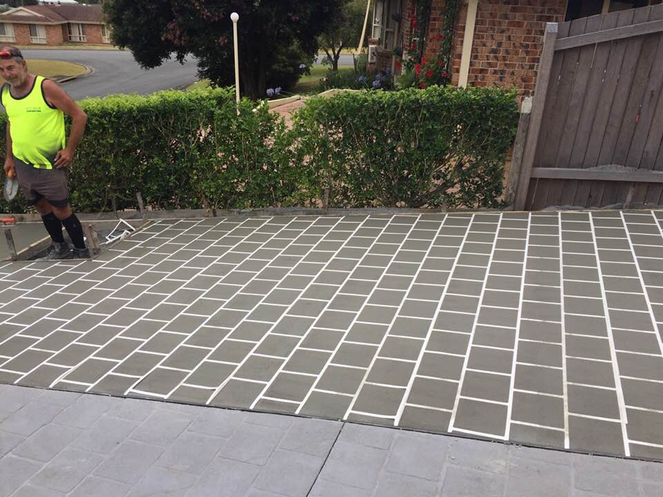 Patterned Concrete — Concreters in Port Macquarie, NSW