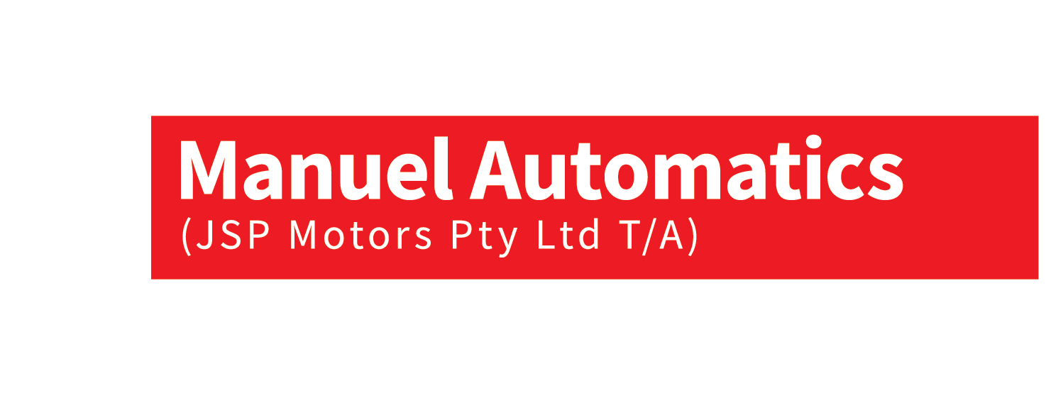 The logo for manuel automatics jsp motors pty ltd