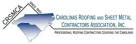 The logo for carolina roofing and sheet metal contractors association inc.