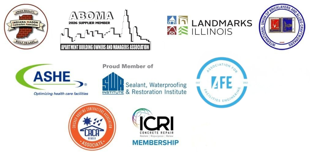 Trusted brands our masonry restoration company has worked with