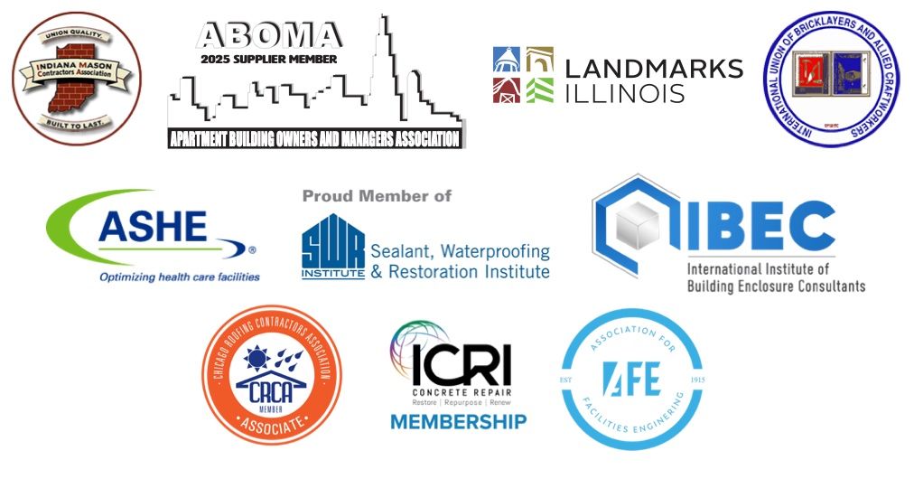 Trusted brands our masonry restoration company has worked with