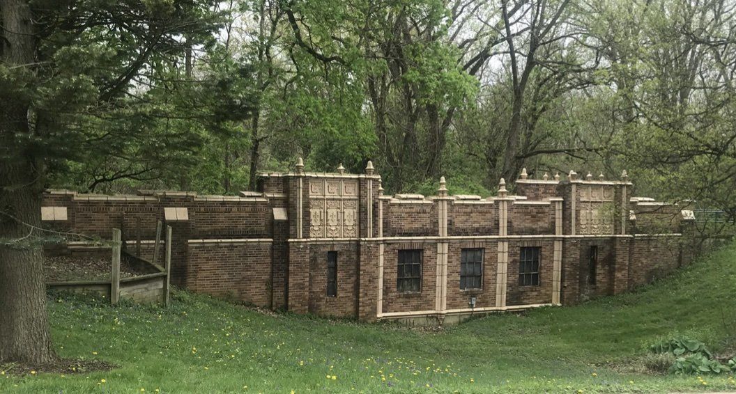 original tunnel Indiana School for the blind