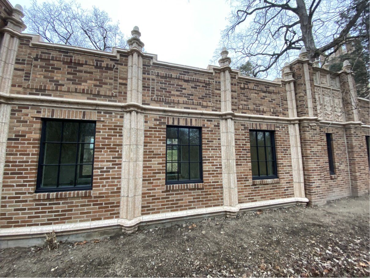 completed tunnel restoration at Indiana school for the blind