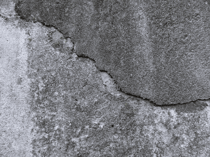 Concrete surface cracking caused by freeze–thaw cycles and moisture intrusion