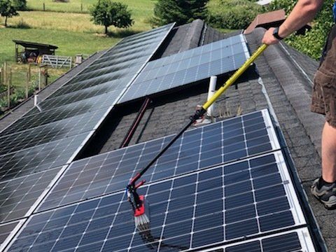 Solar Panel Cleaning — Albany, OR — Grover Cleaning Service Inc