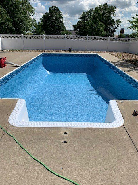 Vinyl Liner installed by Icon Pools, LLC