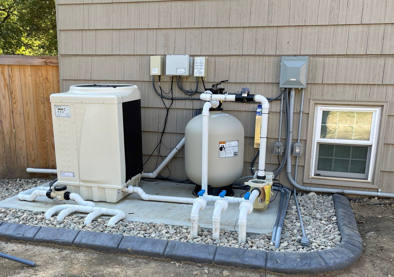 We installed this new equipment