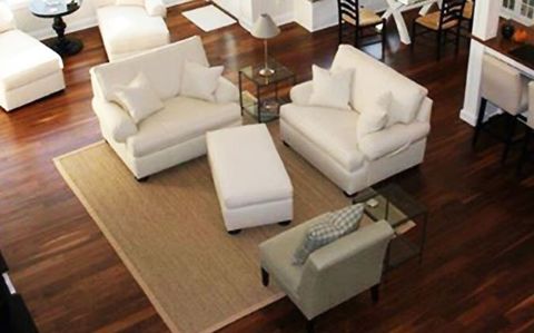 Living Room Hardwood Flooring — Rochester, MN — Creative Hardwood Floors