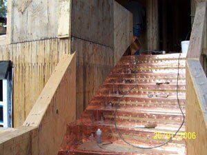 Flashing — Flashing At Steps To Be Coated in Petaluma, Ca