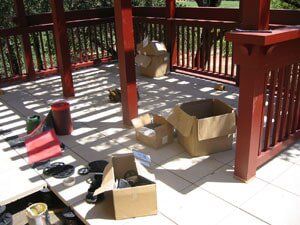 Waterproofing Decks — Installing Pavers Over Bison Pedestal System in Petaluma, Ca