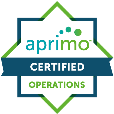 Aprimo Operations Certified Badge