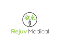 A logo for a medical company with a tree and a dna strand.