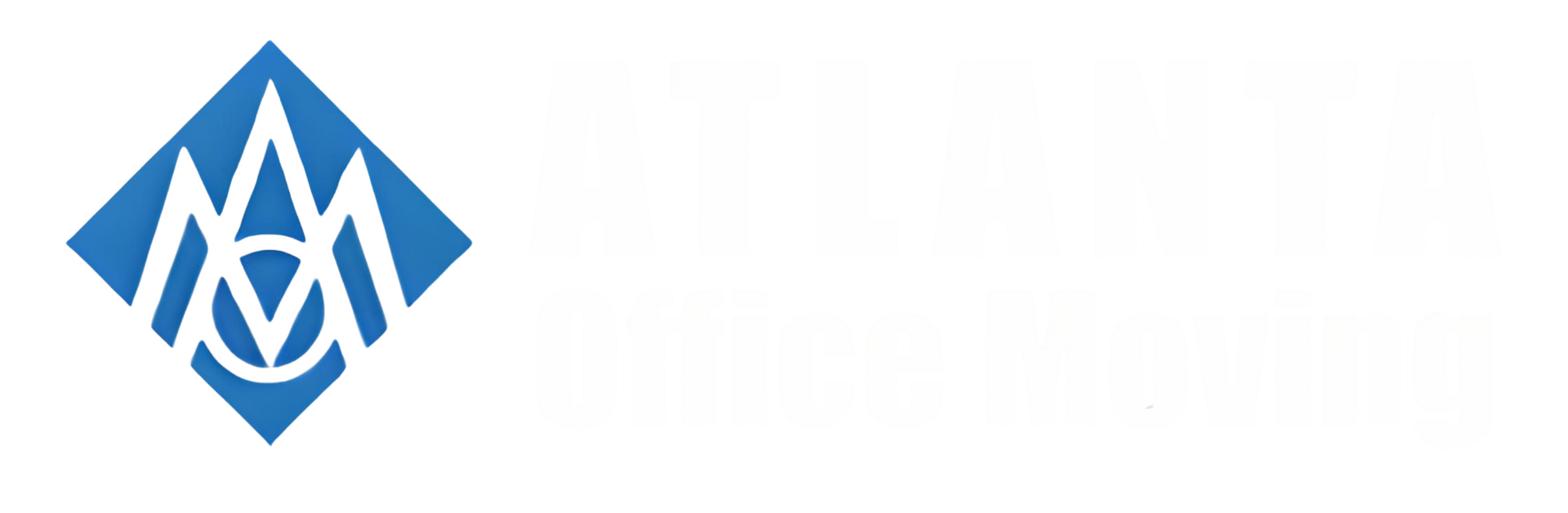 Atlanta Office Moving white logo